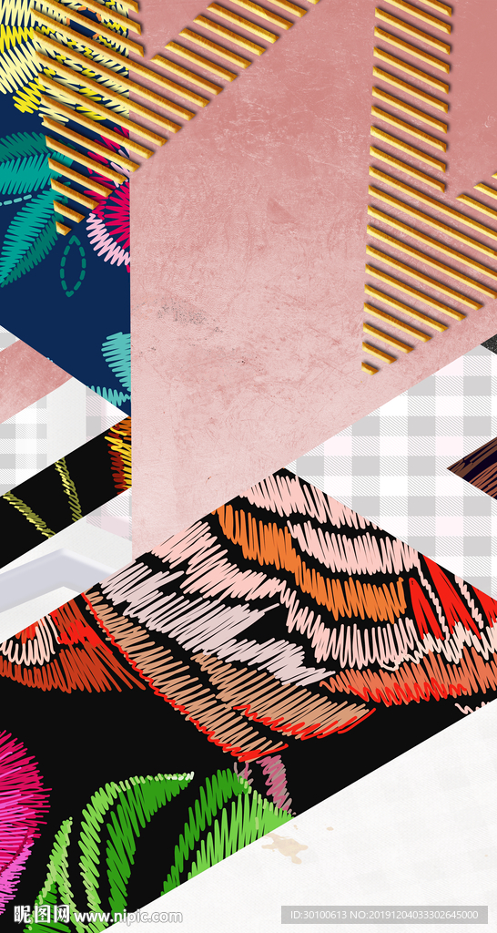 创意玄关装饰画 TIF分层