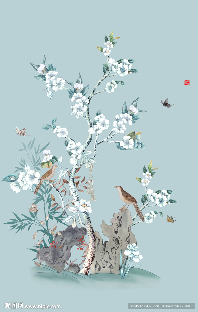 中式花鸟画