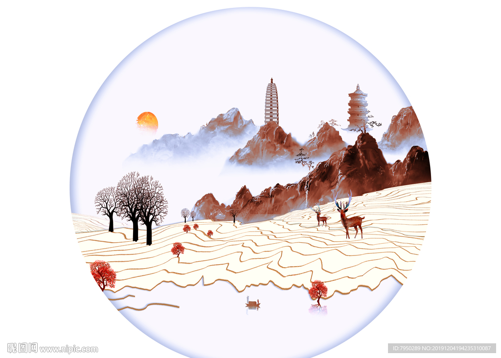 新中式装饰画