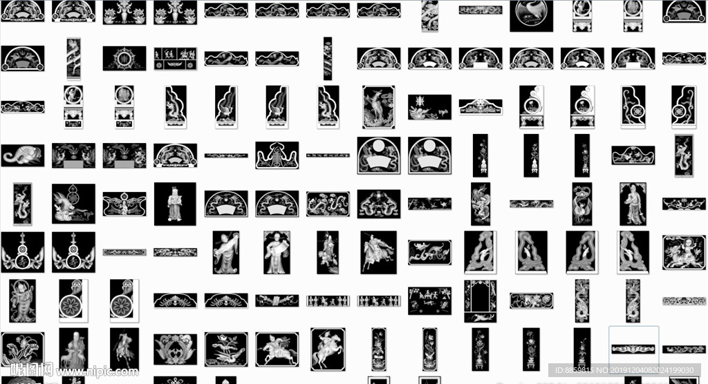 墓碑图集合打包 bmp格式