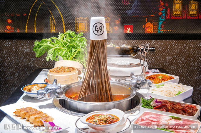 串串在锅里