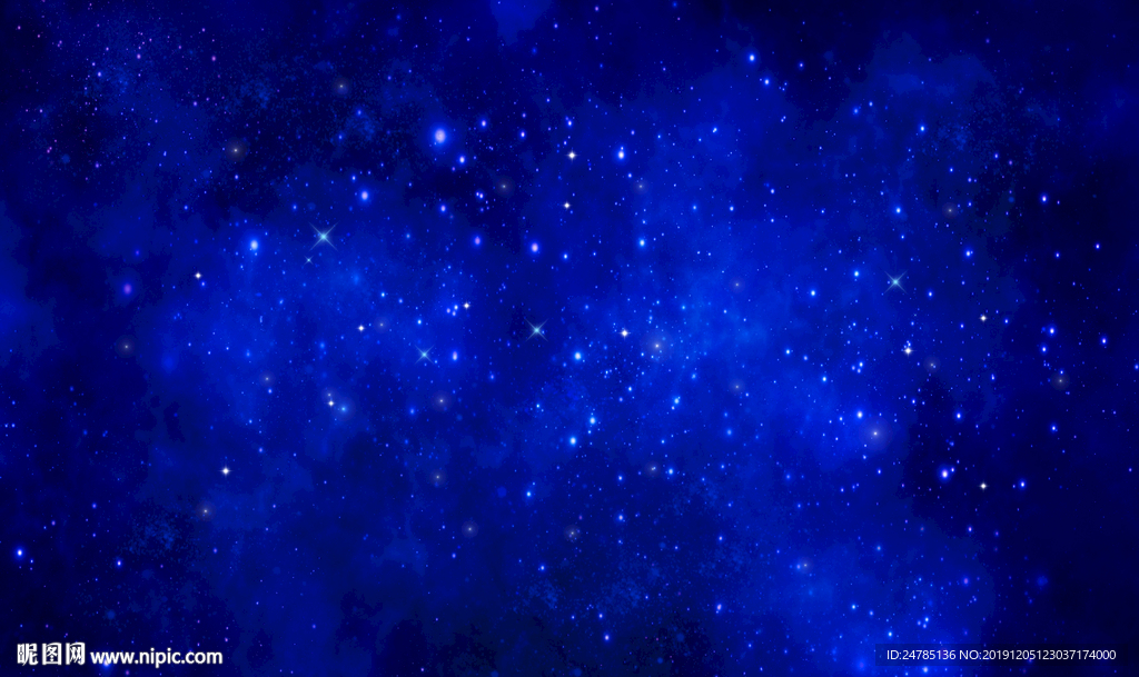 蓝色星空