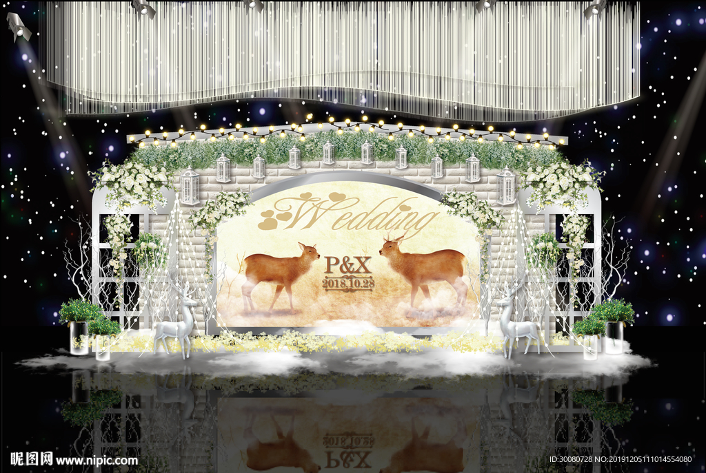 北欧风主题婚礼