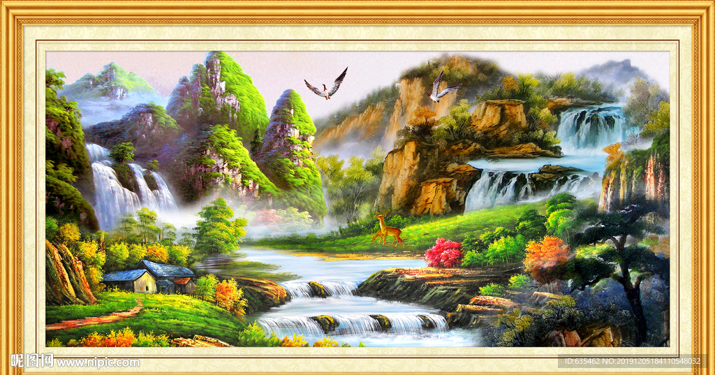 油画风景