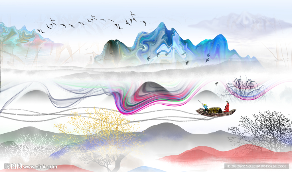 山水画
