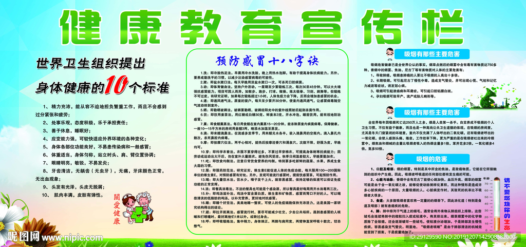 健康教育宣传栏