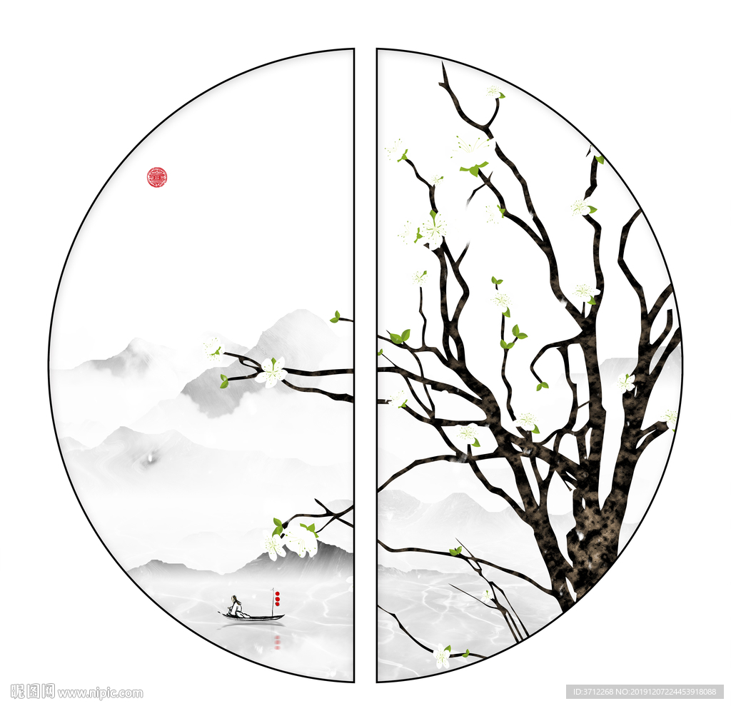 创意线条装饰画
