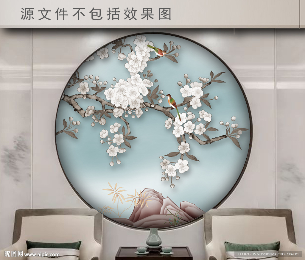 中式花鸟装饰画