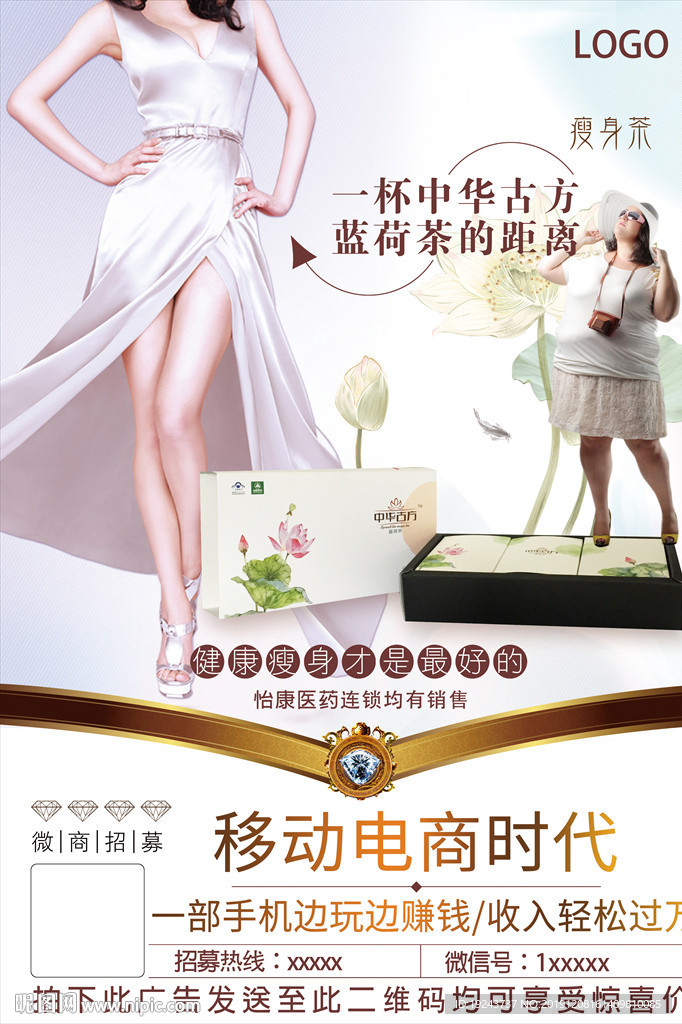 减肥海报