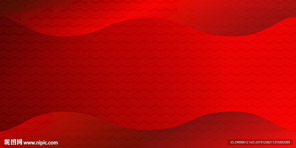矢量图红色素材红波浪背景图