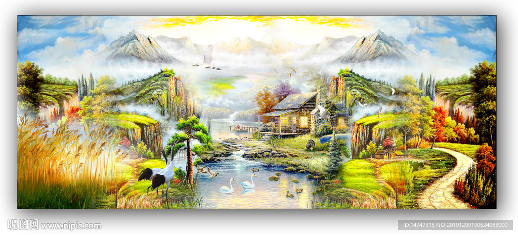 风景油画