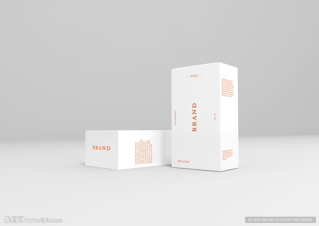 化妆品包装效果图样机