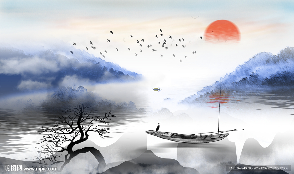水墨画