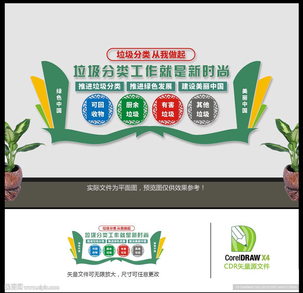垃圾分类文化墙