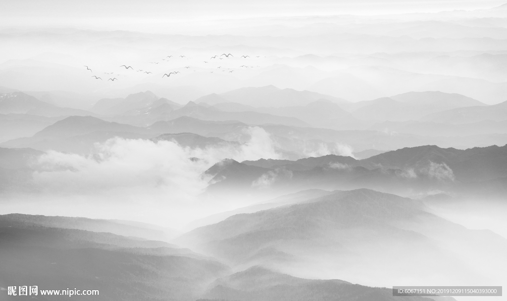 新中式山水画