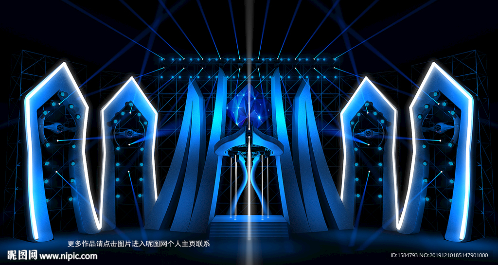 2020音乐节舞美效果图