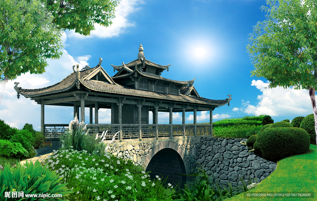 仿古亭桥
