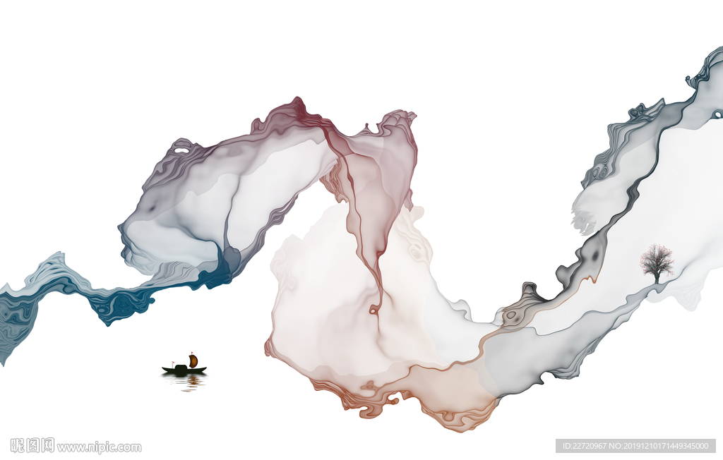 新中式水墨山水