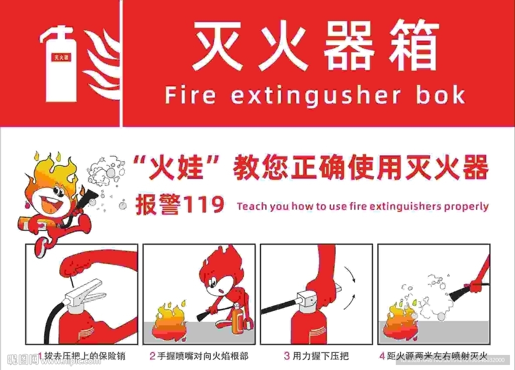灭火器箱