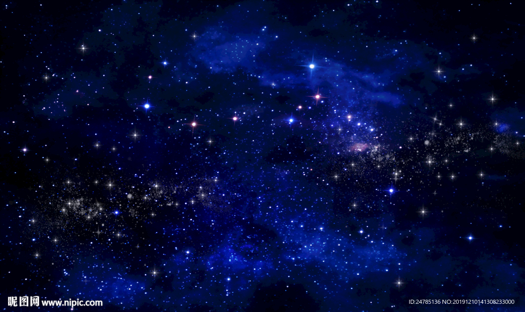蓝色星空
