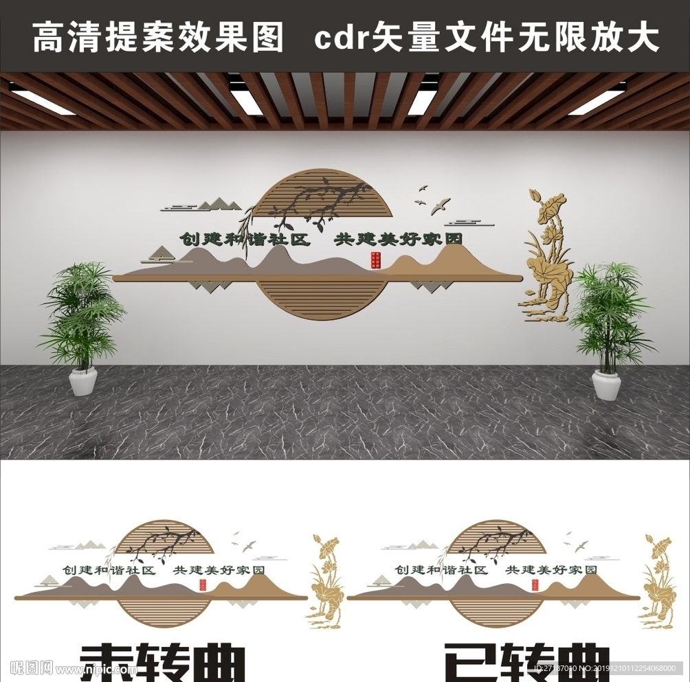 社区文化 社区展板 文明社区