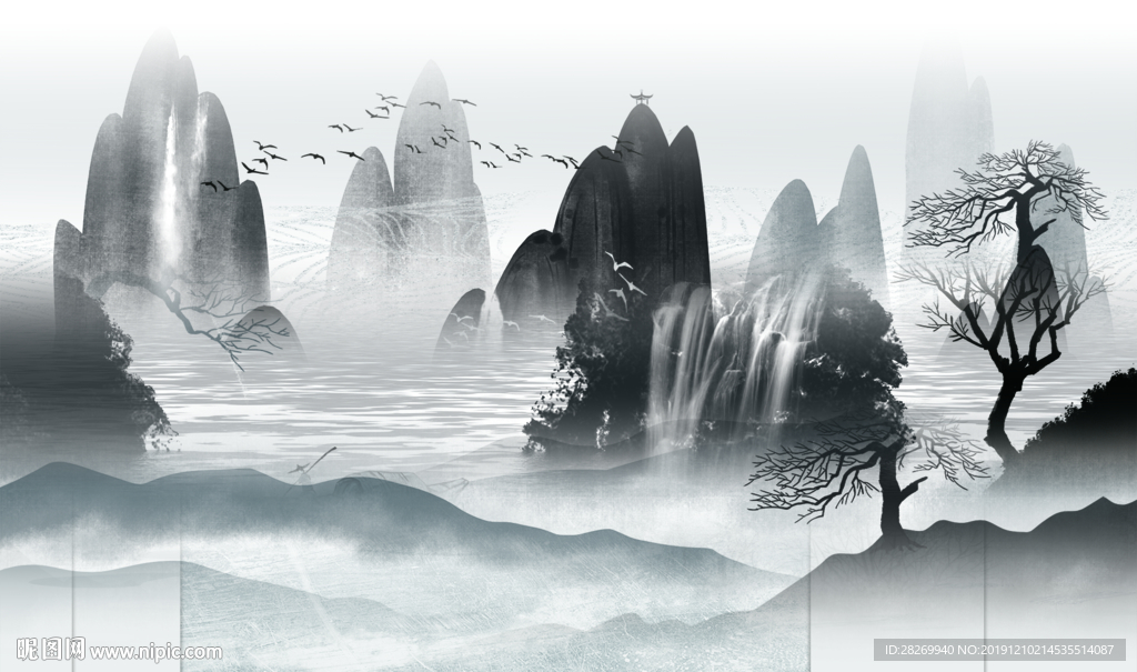 水墨山水