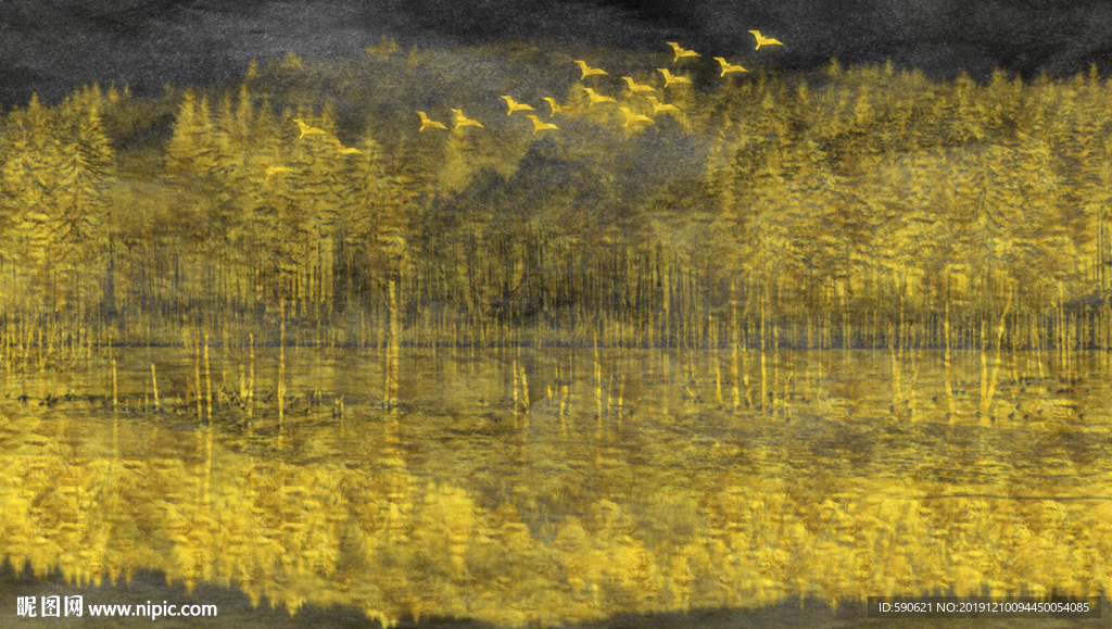 抽象油画