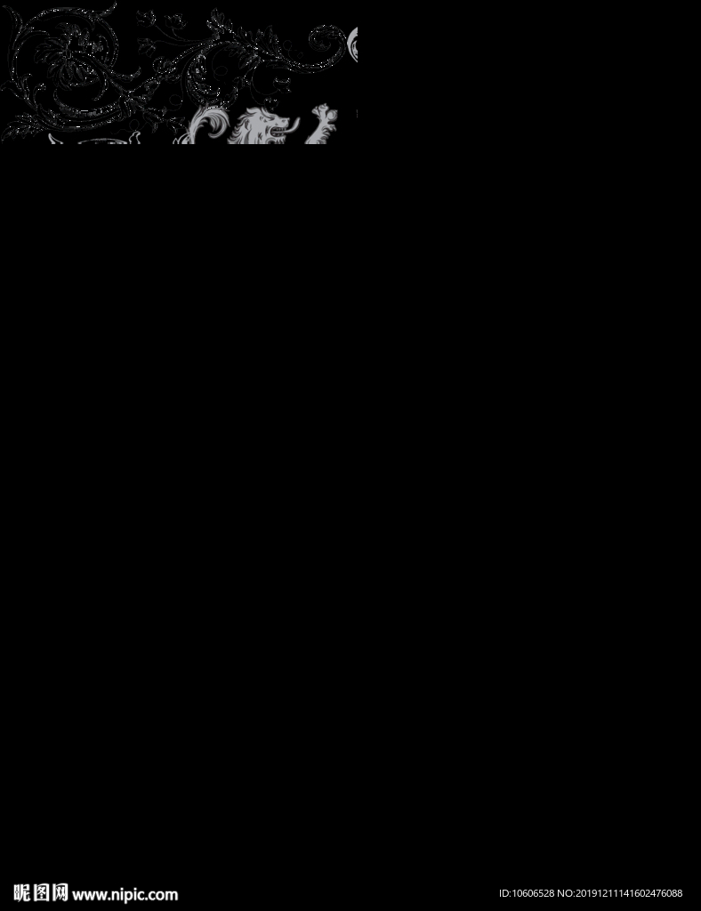 潮牌男装数码印花设计图案