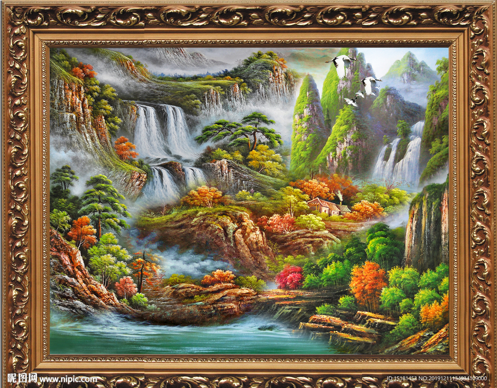 油画风景