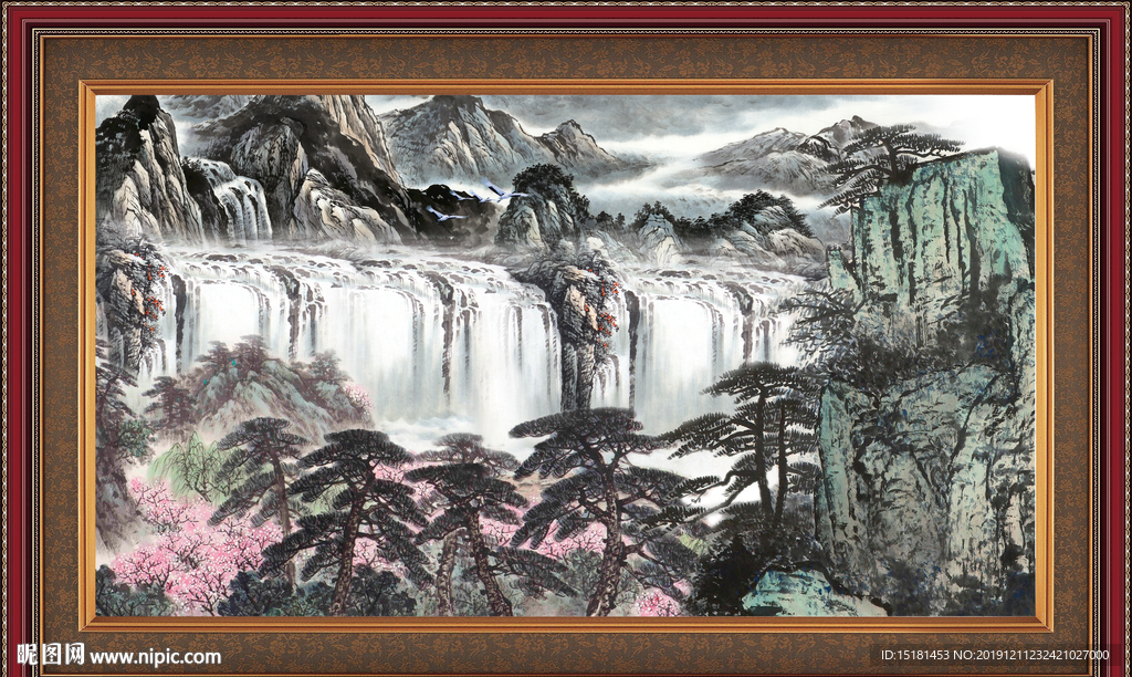 山水风景画