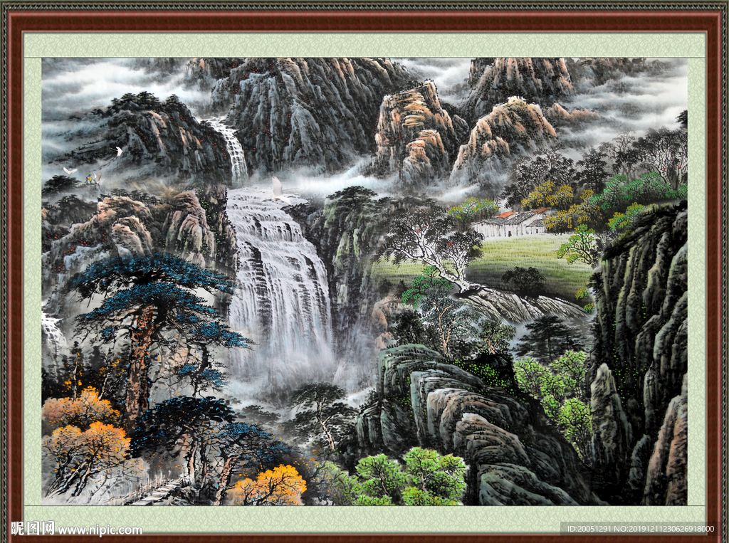 国画山水