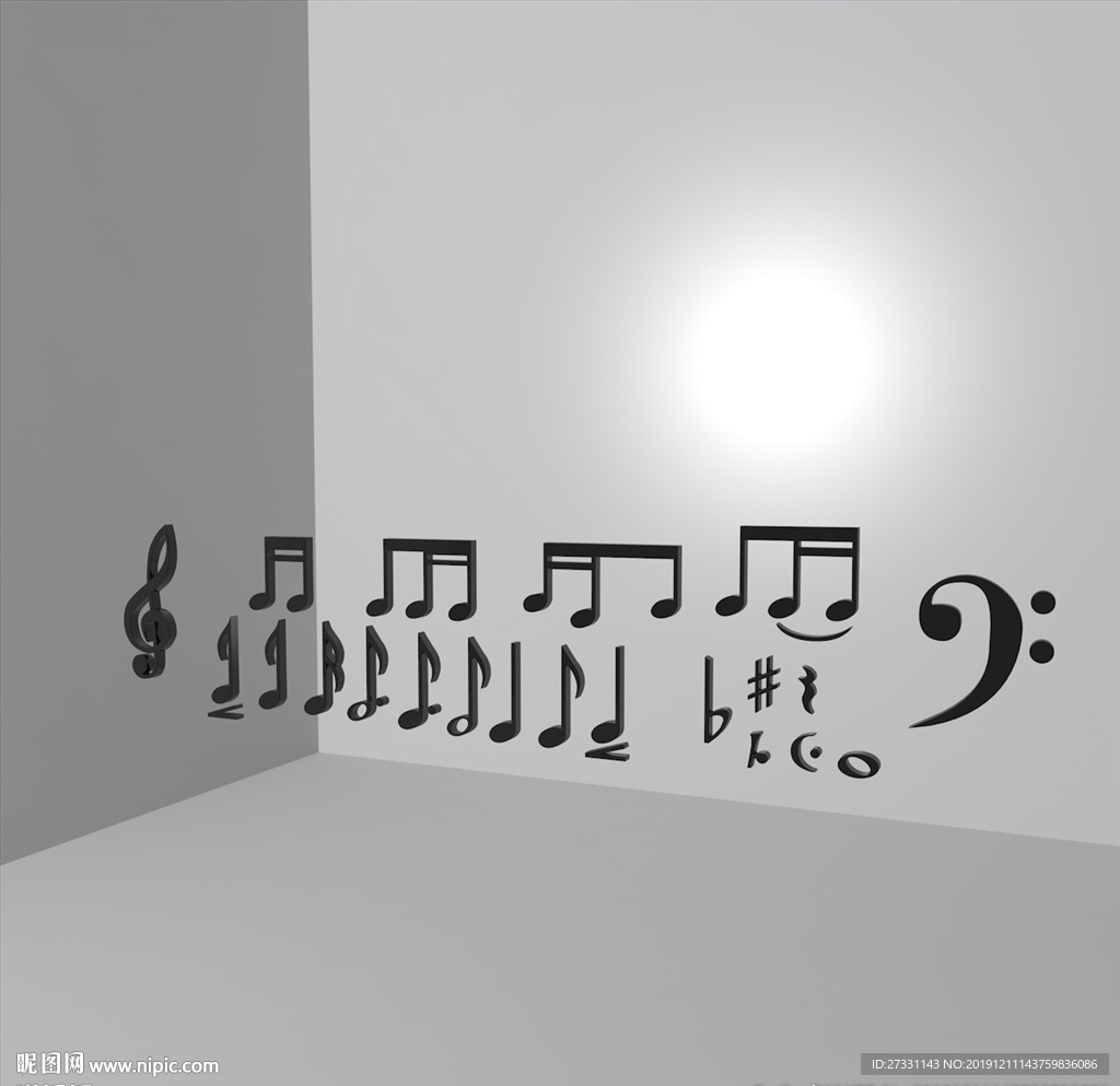 乐器模型 西洋乐器 C4D模型