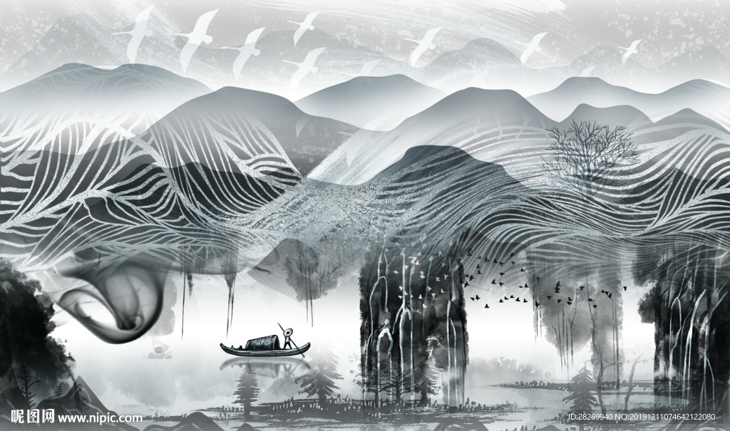 山水画