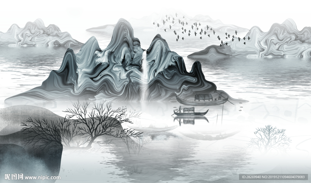 山水