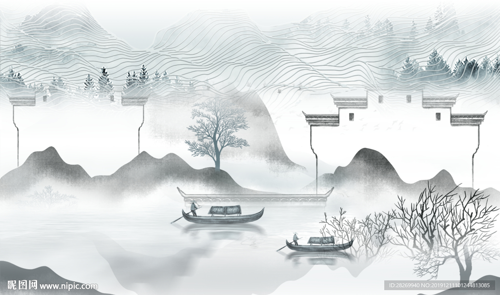 山水