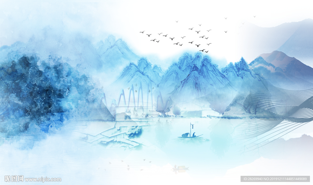 山水画