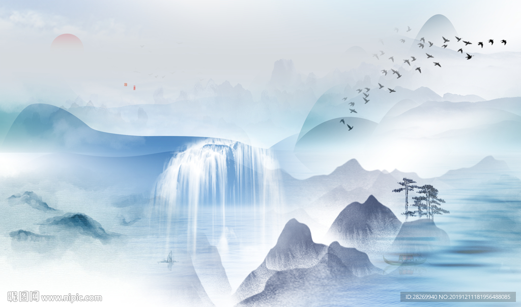 水墨山水