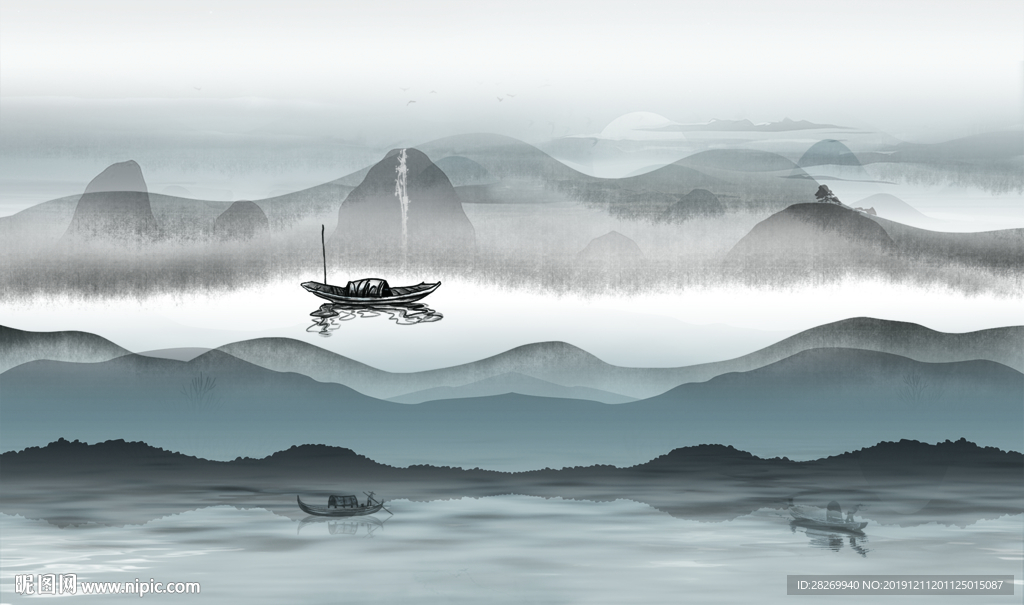 水墨山水