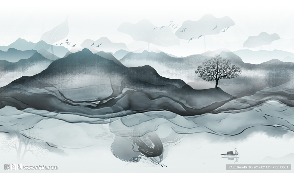 山水画