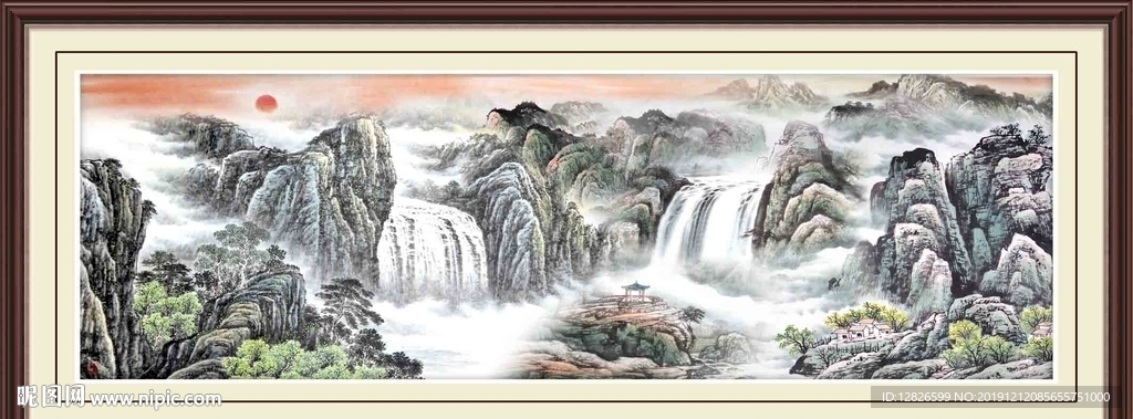 山水国画
