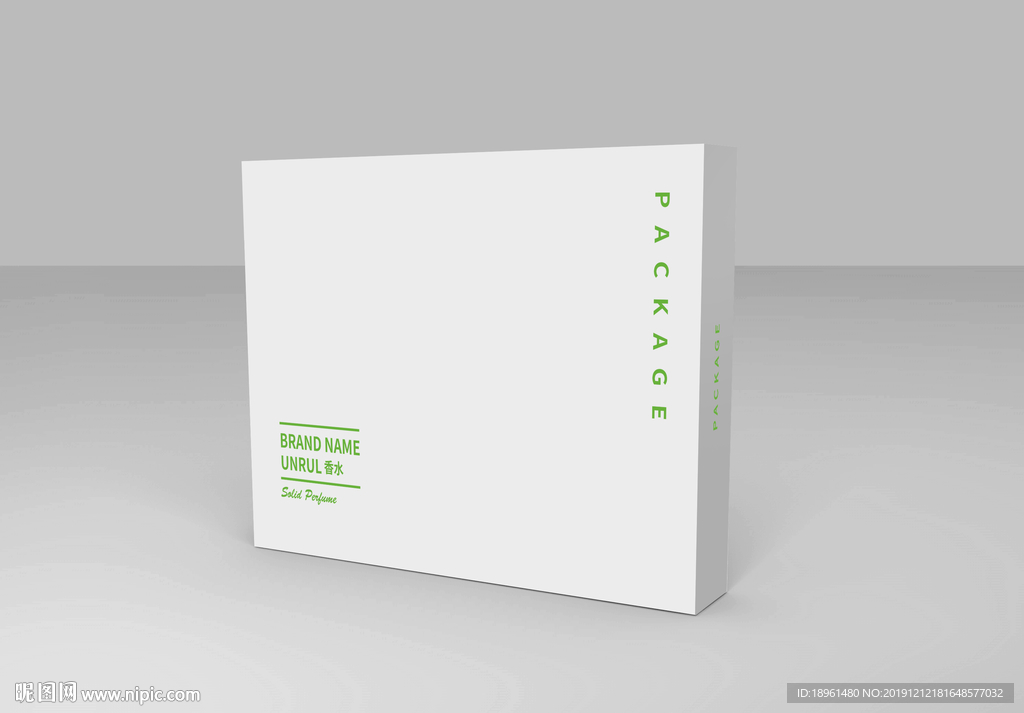 盒子样机效果图