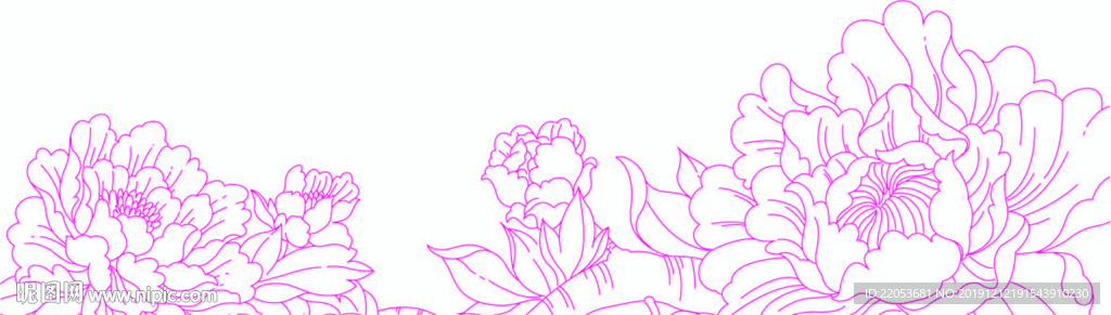 牡丹 牡丹花 国画牡丹 牡丹国