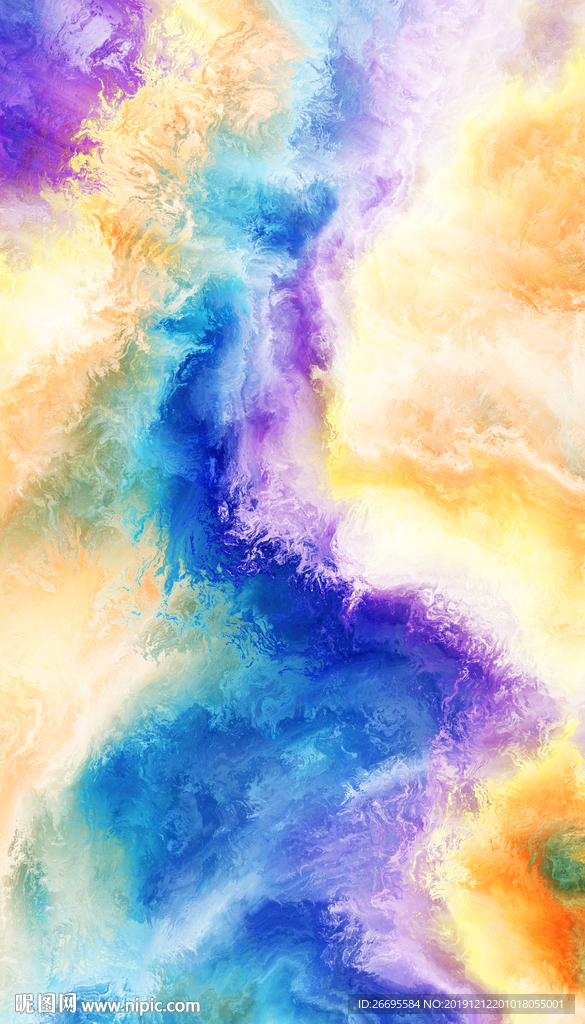 抽象油画