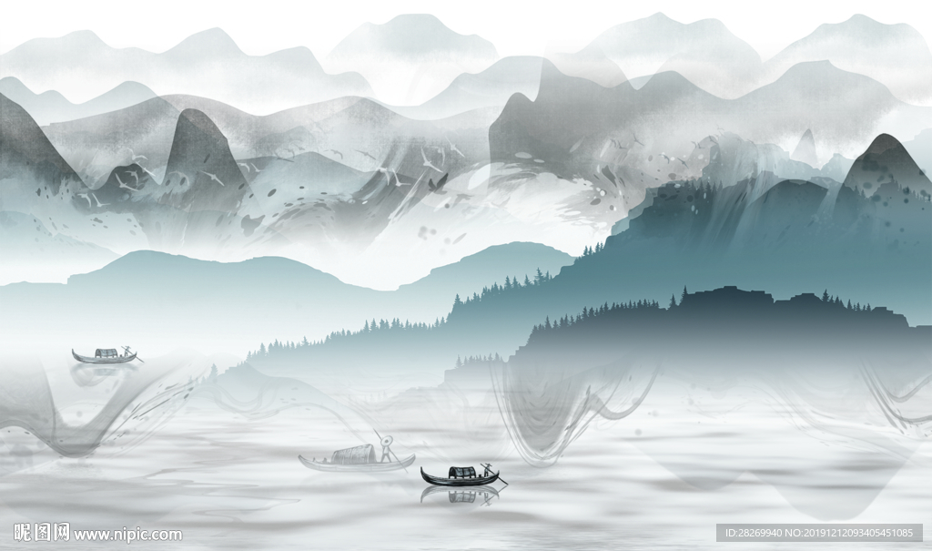 山水画