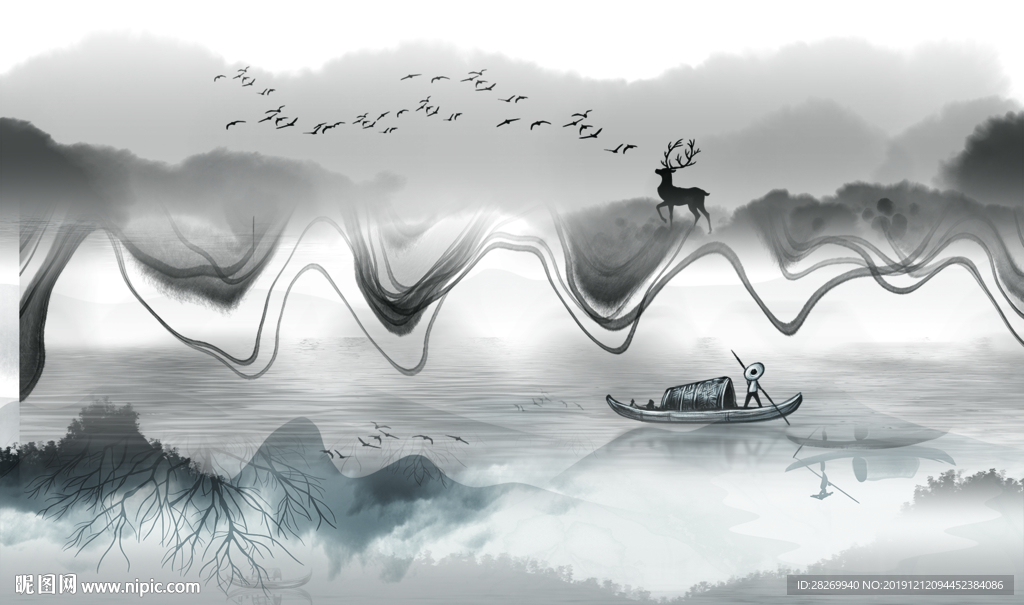 山水画