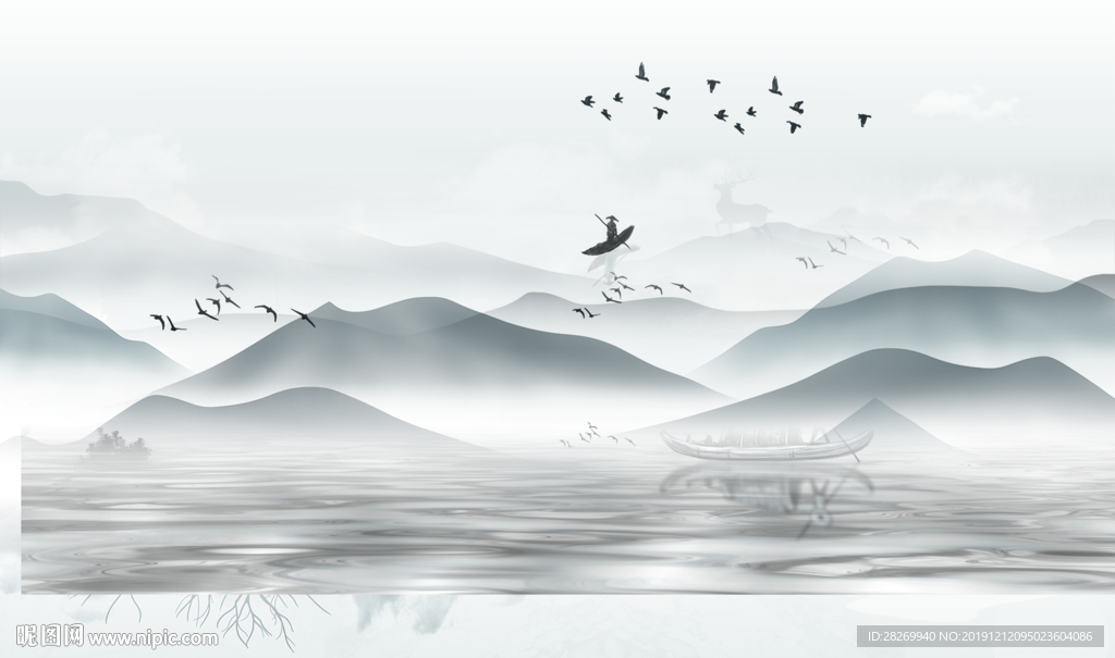 山水画