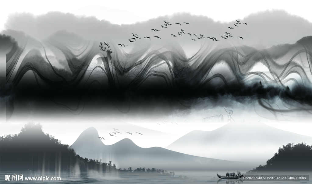 山水画