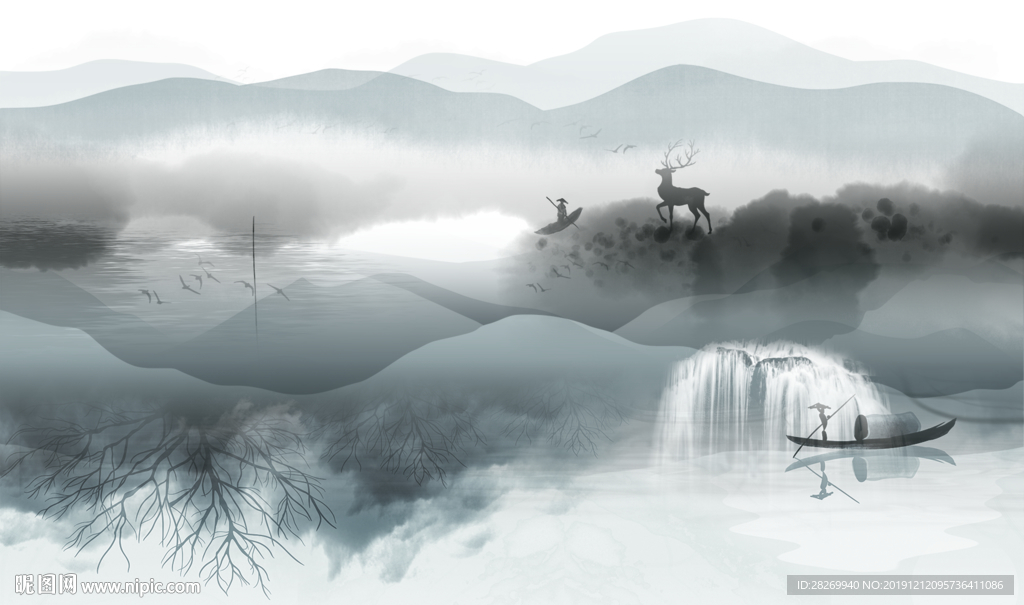 山水画