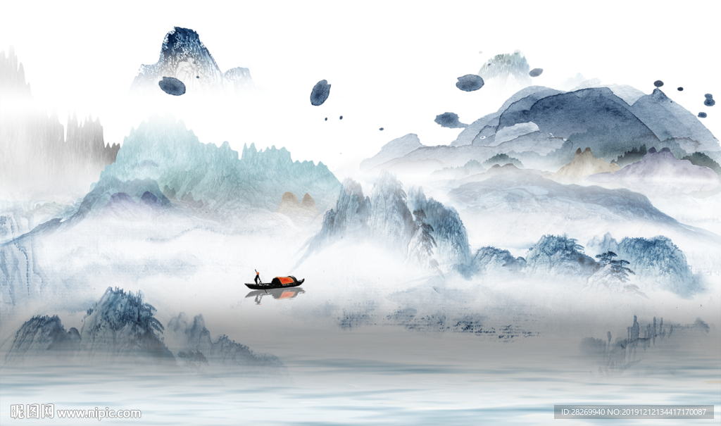 水墨山水