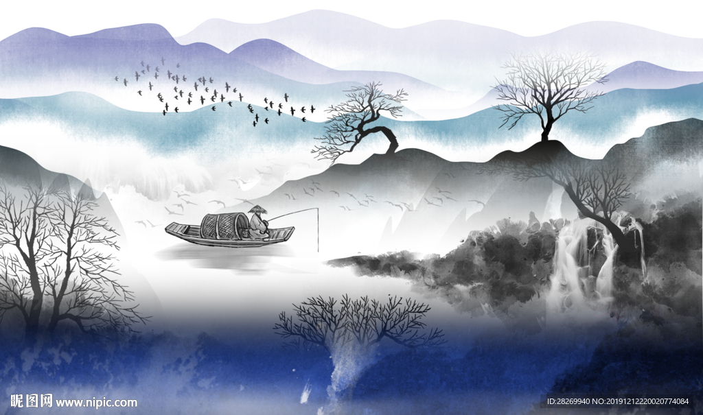 墨山水
